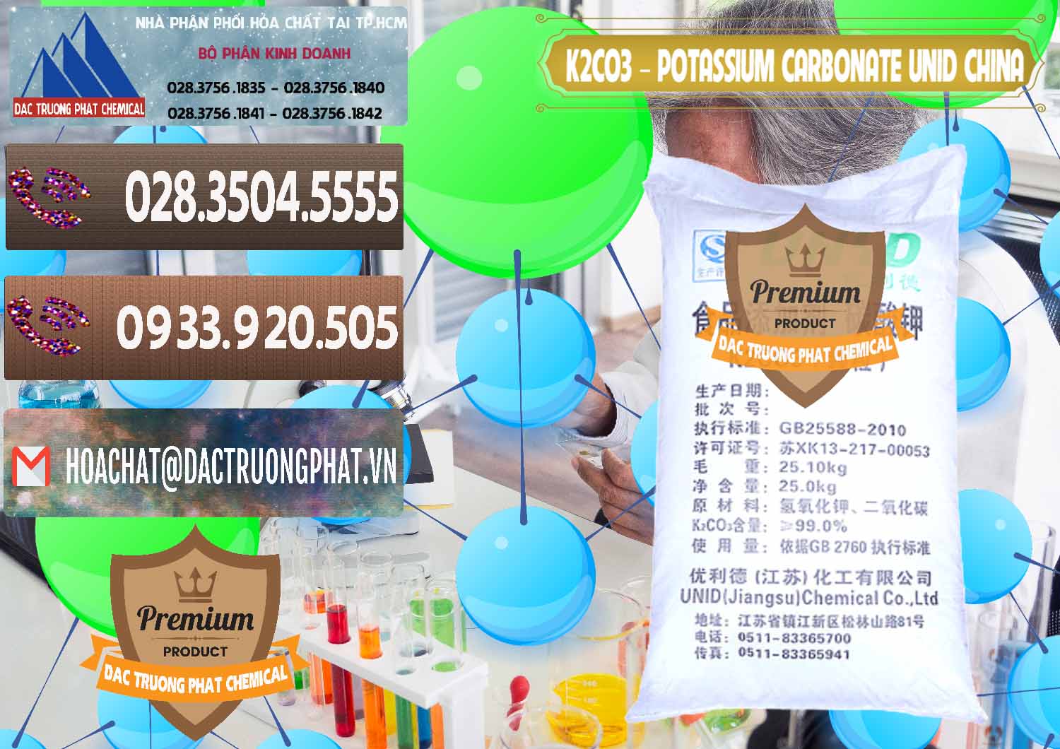 Kinh doanh _ bán K2Co3 – Potassium Carbonate UNID Trung Quốc China - 0475 - Công ty chuyên nhập khẩu _ phân phối hóa chất tại TP.HCM - hoachatviet.net