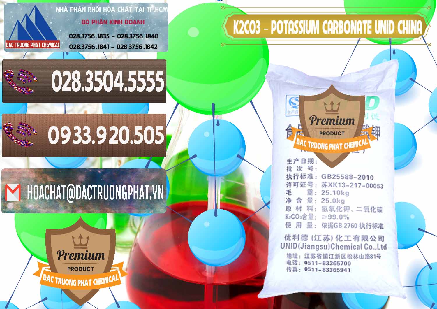 Công ty cung cấp ( bán ) K2Co3 – Potassium Carbonate UNID Trung Quốc China - 0475 - Cty chuyên cung cấp và nhập khẩu hóa chất tại TP.HCM - hoachatviet.net