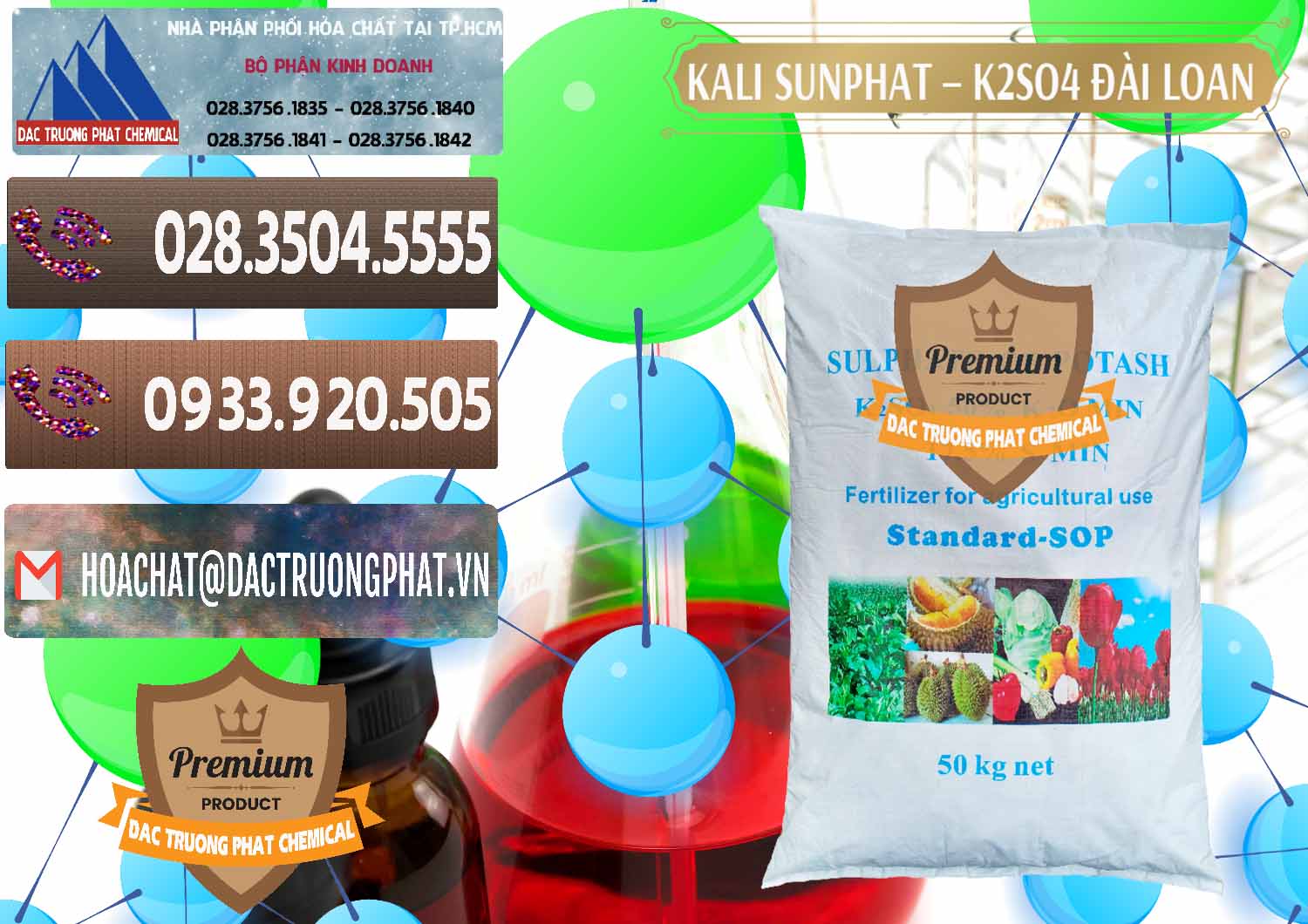 Cty kinh doanh ( bán ) Kali Sunphat – K2SO4 Đài Loan Taiwan - 0084 - Đơn vị chuyên phân phối và nhập khẩu hóa chất tại TP.HCM - hoachatviet.net