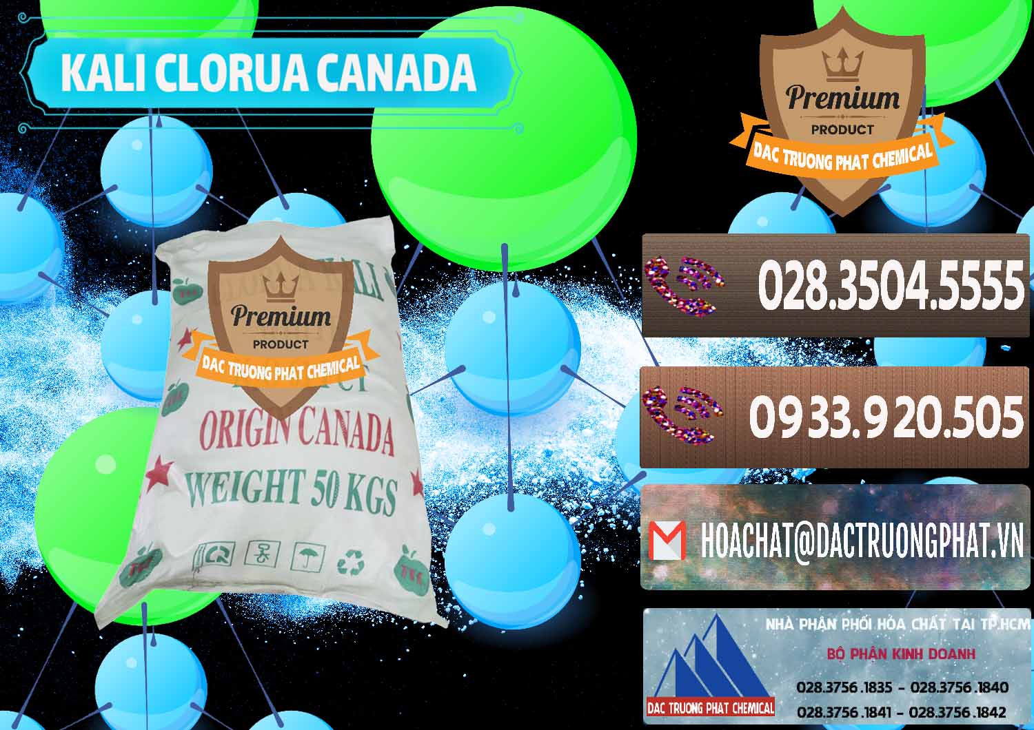 Cty chuyên phân phối & bán KCL – Kali Clorua Trắng Canada - 0437 - Nơi chuyên nhập khẩu và phân phối hóa chất tại TP.HCM - hoachatviet.net