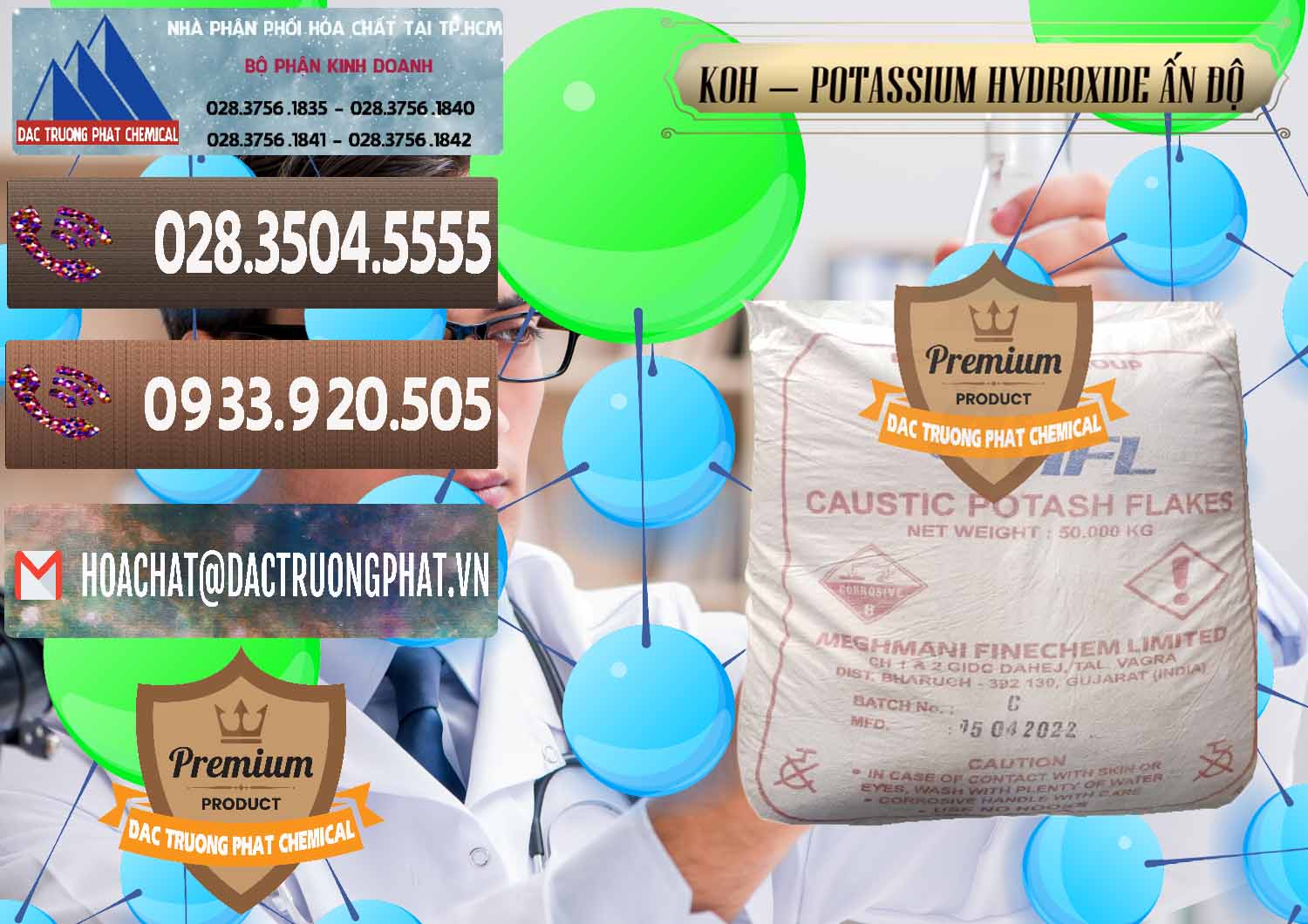 Chuyên nhập khẩu và bán KOH ( 90%) – Potassium Hydroxide Ấn Độ India - 0352 - Nơi chuyên nhập khẩu - cung cấp hóa chất tại TP.HCM - hoachatviet.net