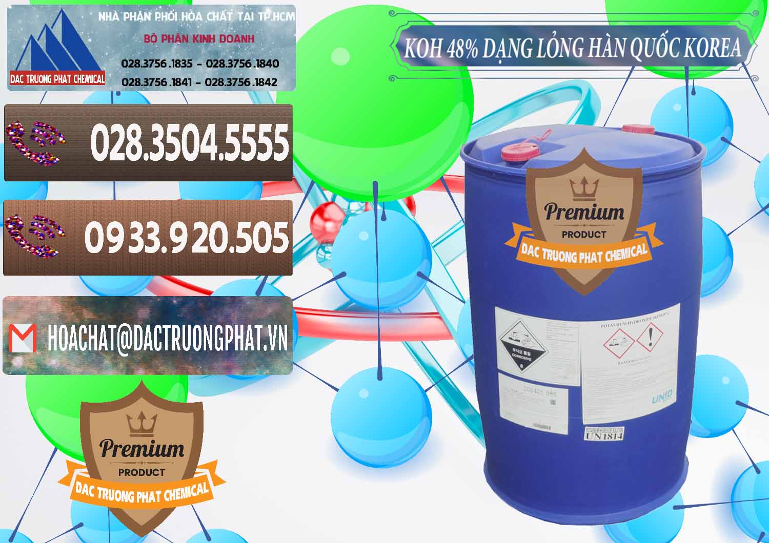 Nơi phân phối & bán KOH Dạng Nước – Potassium Hydroxide Lỏng 48% Hàn Quốc Korea - 0293 - Nơi nhập khẩu & phân phối hóa chất tại TP.HCM - hoachatviet.net