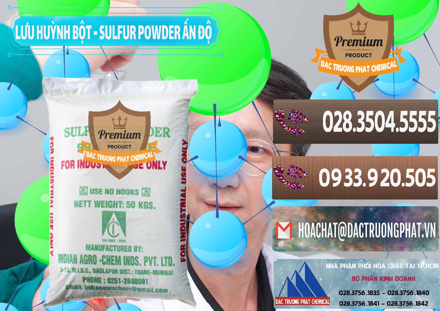 Cty chuyên cung cấp _ bán Lưu huỳnh Bột - Sulfur Powder Ấn Độ India - 0347 - Nhà nhập khẩu và cung cấp hóa chất tại TP.HCM - hoachatviet.net