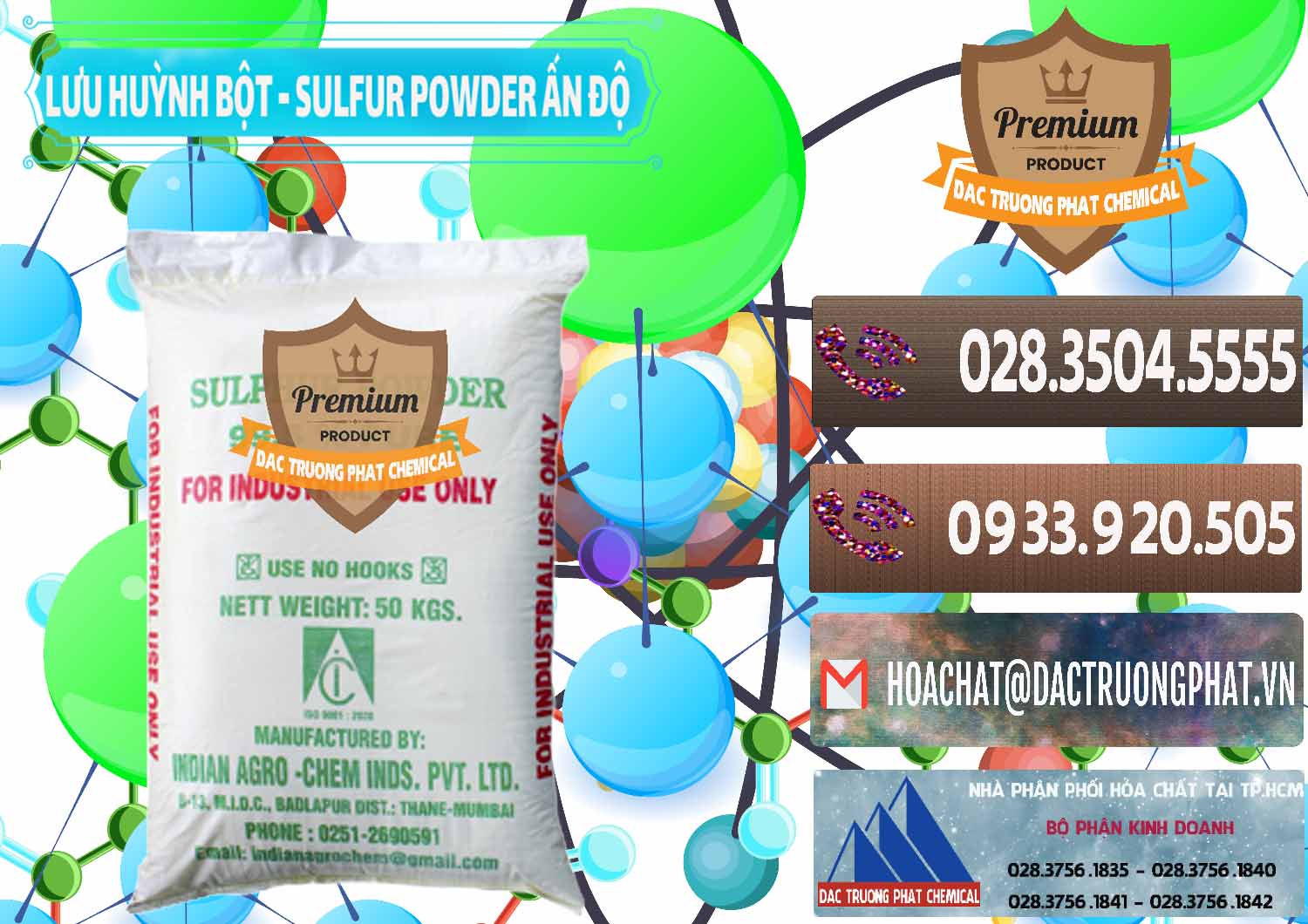 Kinh doanh _ bán Lưu huỳnh Bột - Sulfur Powder Ấn Độ India - 0347 - Cty nhập khẩu và cung cấp hóa chất tại TP.HCM - hoachatviet.net