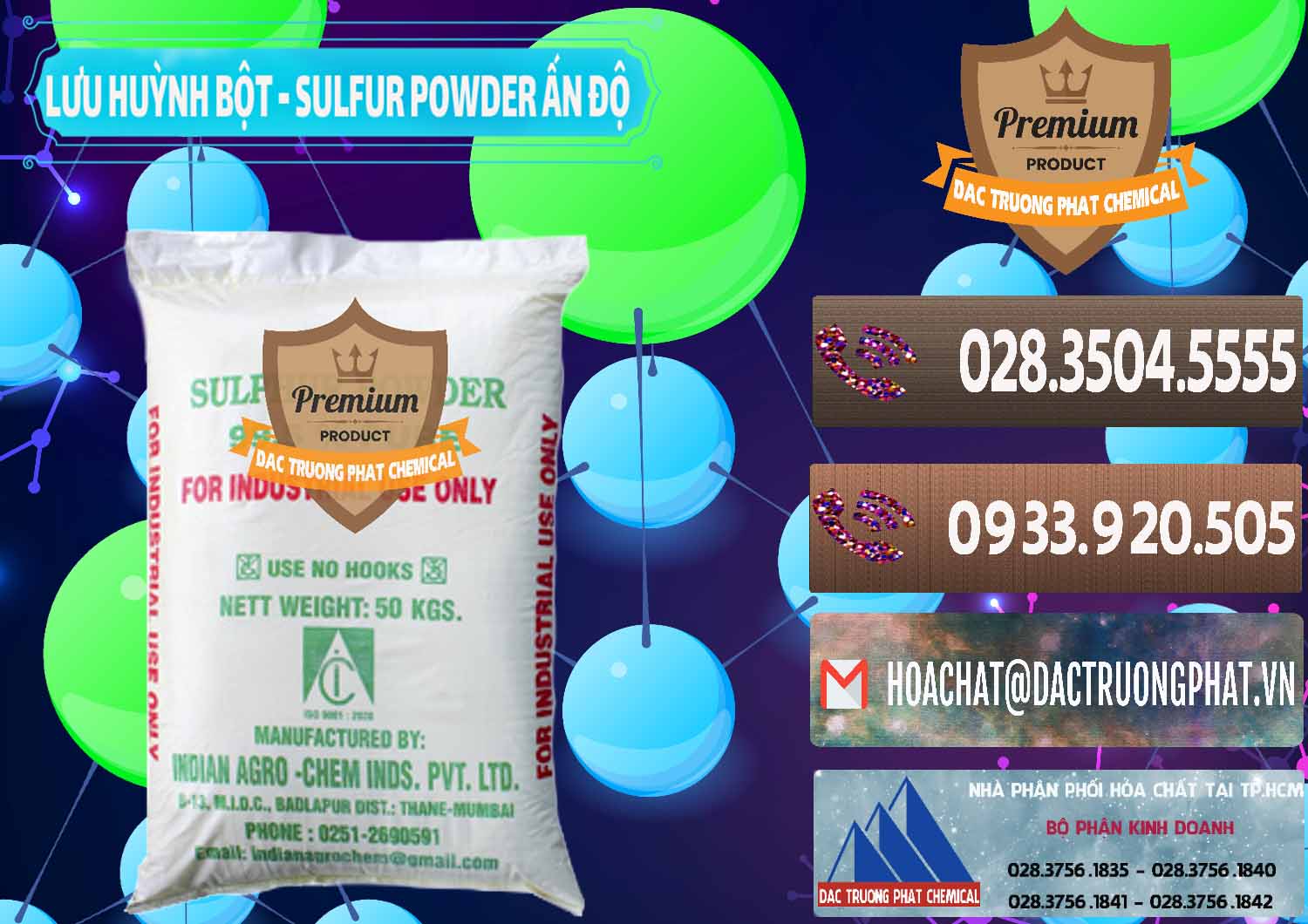 Cty chuyên phân phối và bán Lưu huỳnh Bột - Sulfur Powder Ấn Độ India - 0347 - Đơn vị chuyên phân phối và nhập khẩu hóa chất tại TP.HCM - hoachatviet.net