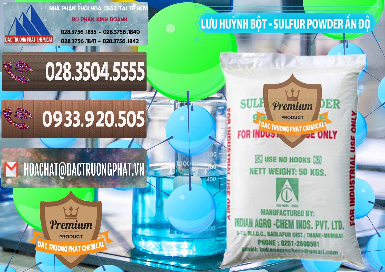 Nhập khẩu và bán Lưu huỳnh Bột - Sulfur Powder Ấn Độ India - 0347 - Nhà nhập khẩu & cung cấp hóa chất tại TP.HCM - hoachatviet.net