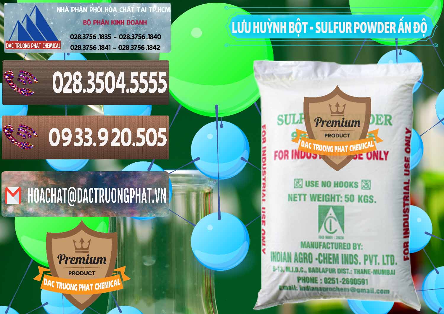 Bán & cung cấp Lưu huỳnh Bột - Sulfur Powder Ấn Độ India - 0347 - Nơi chuyên cung cấp ( bán ) hóa chất tại TP.HCM - hoachatviet.net