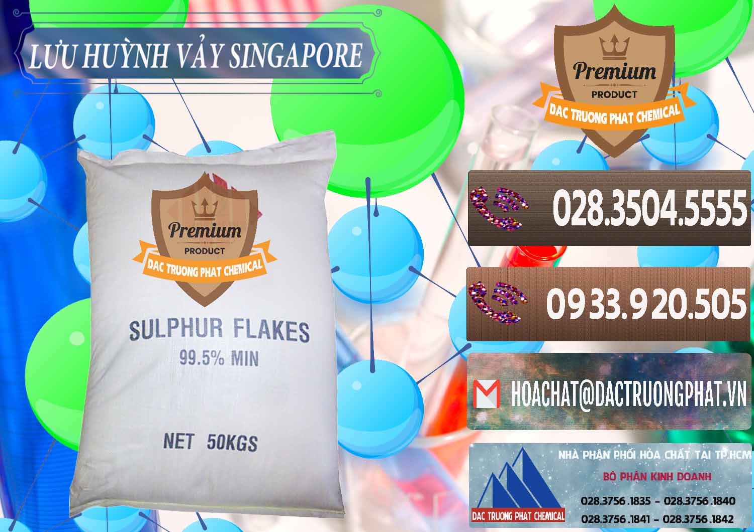 Nơi chuyên bán - phân phối Lưu huỳnh Vảy - Sulfur Flakes Singapore - 0346 - Cung cấp ( phân phối ) hóa chất tại TP.HCM - hoachatviet.net