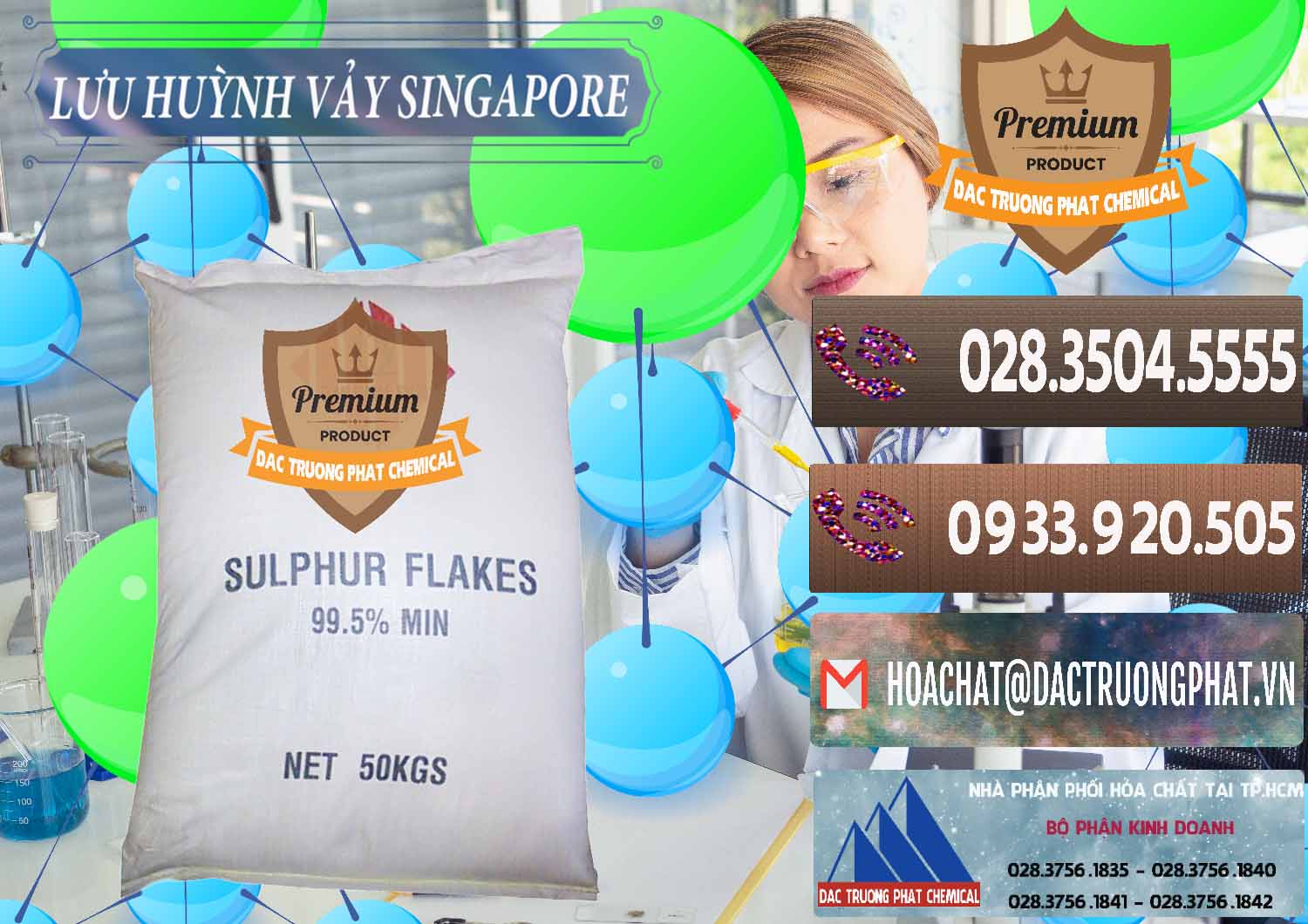 Công ty bán ( cung ứng ) Lưu huỳnh Vảy - Sulfur Flakes Singapore - 0346 - Cty phân phối và cung cấp hóa chất tại TP.HCM - hoachatviet.net