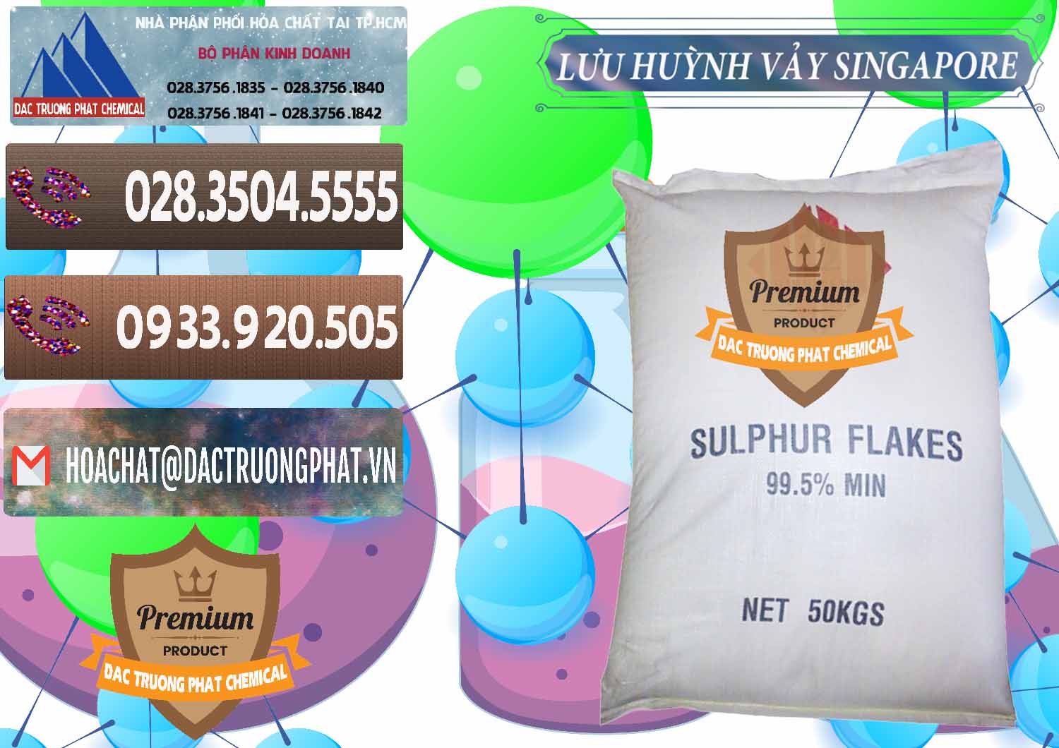 Cty bán ( phân phối ) Lưu huỳnh Vảy - Sulfur Flakes Singapore - 0346 - Đơn vị bán và cung cấp hóa chất tại TP.HCM - hoachatviet.net