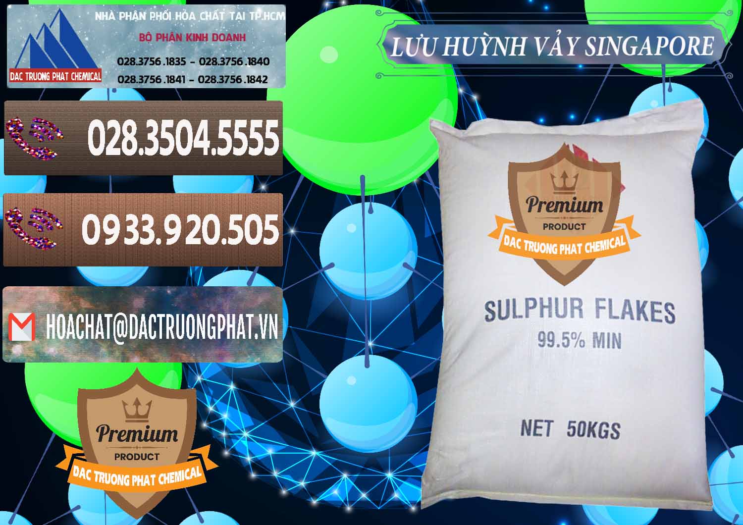Nơi phân phối và bán Lưu huỳnh Vảy - Sulfur Flakes Singapore - 0346 - Chuyên cung cấp - phân phối hóa chất tại TP.HCM - hoachatviet.net