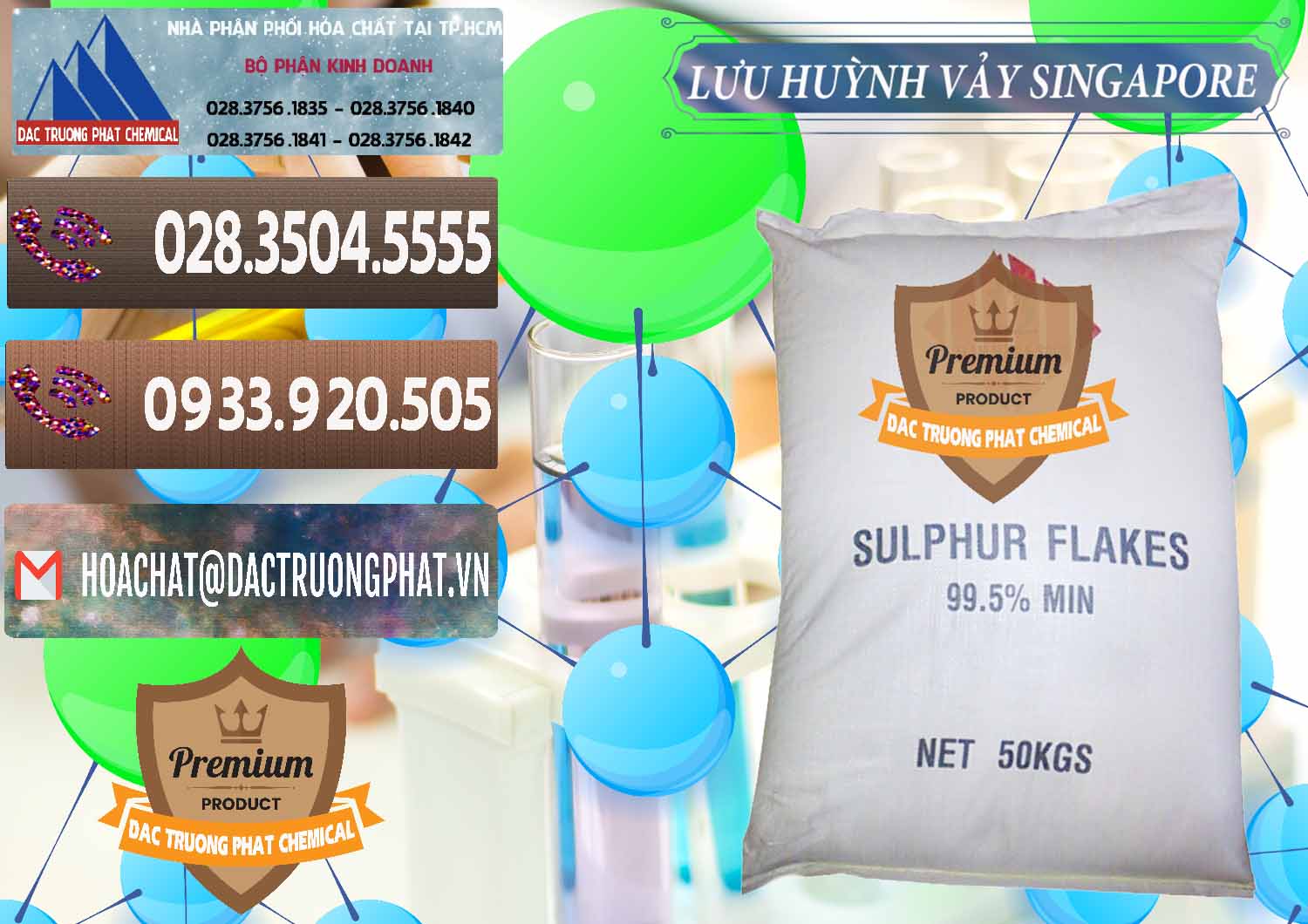 Nơi bán _ cung ứng Lưu huỳnh Vảy - Sulfur Flakes Singapore - 0346 - Đơn vị nhập khẩu _ cung cấp hóa chất tại TP.HCM - hoachatviet.net
