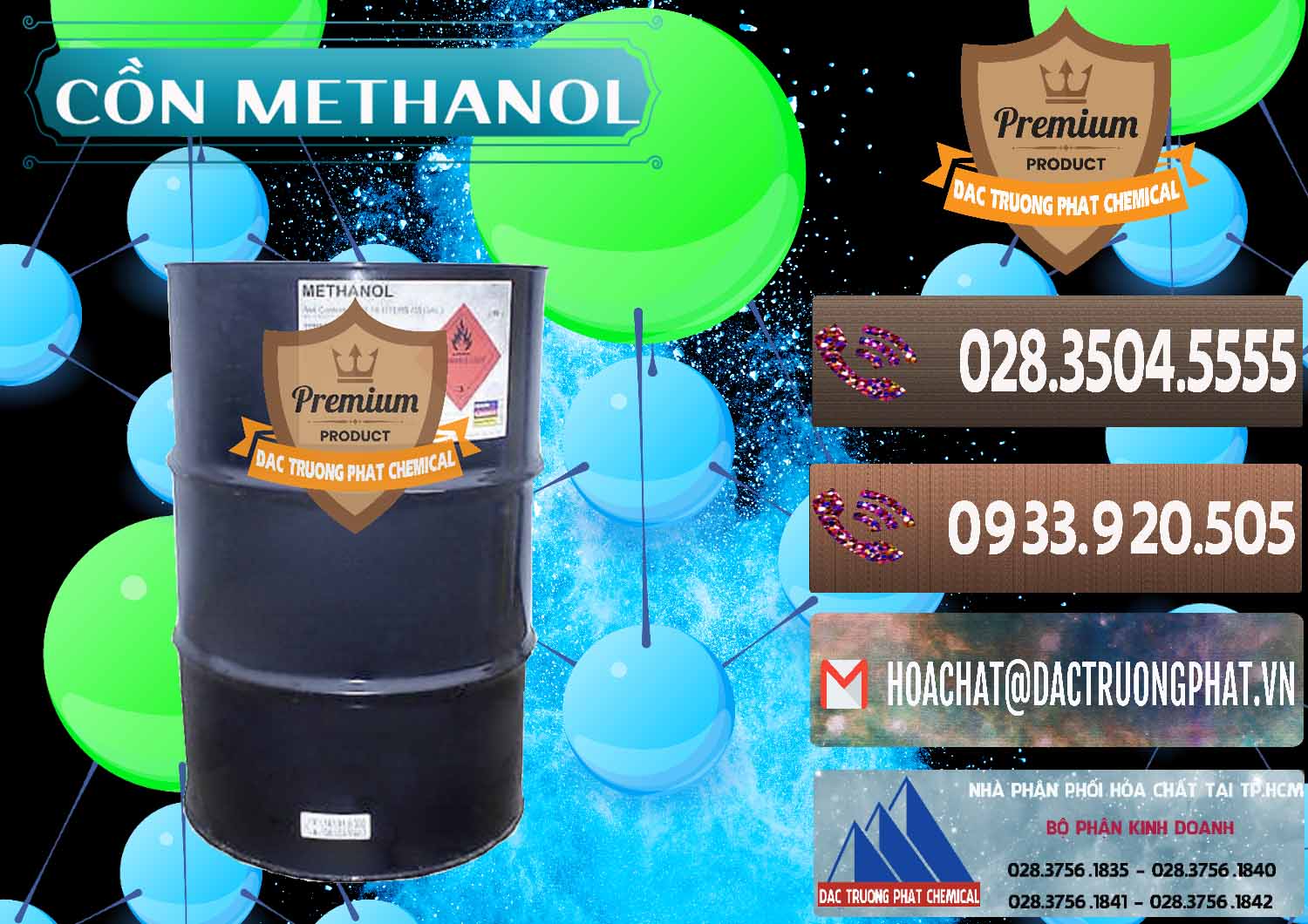 Công ty chuyên nhập khẩu và bán Cồn Methanol - Methyl Alcohol Mã Lai Malaysia - 0331 - Phân phối và cung cấp hóa chất tại TP.HCM - hoachatviet.net
