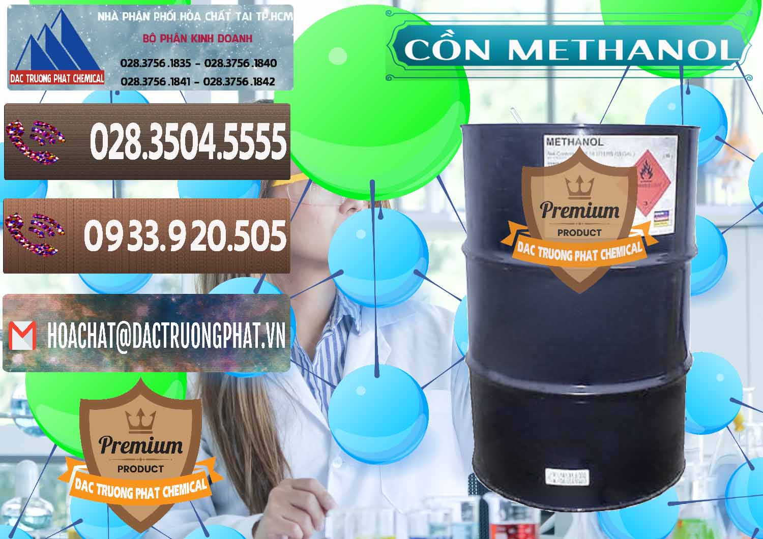 Nhà nhập khẩu và bán Cồn Methanol - Methyl Alcohol Mã Lai Malaysia - 0331 - Đơn vị bán & cung cấp hóa chất tại TP.HCM - hoachatviet.net