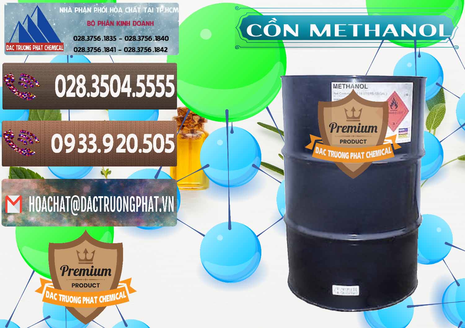 Cung cấp ( bán ) Cồn Methanol - Methyl Alcohol Mã Lai Malaysia - 0331 - Chuyên phân phối - bán hóa chất tại TP.HCM - hoachatviet.net