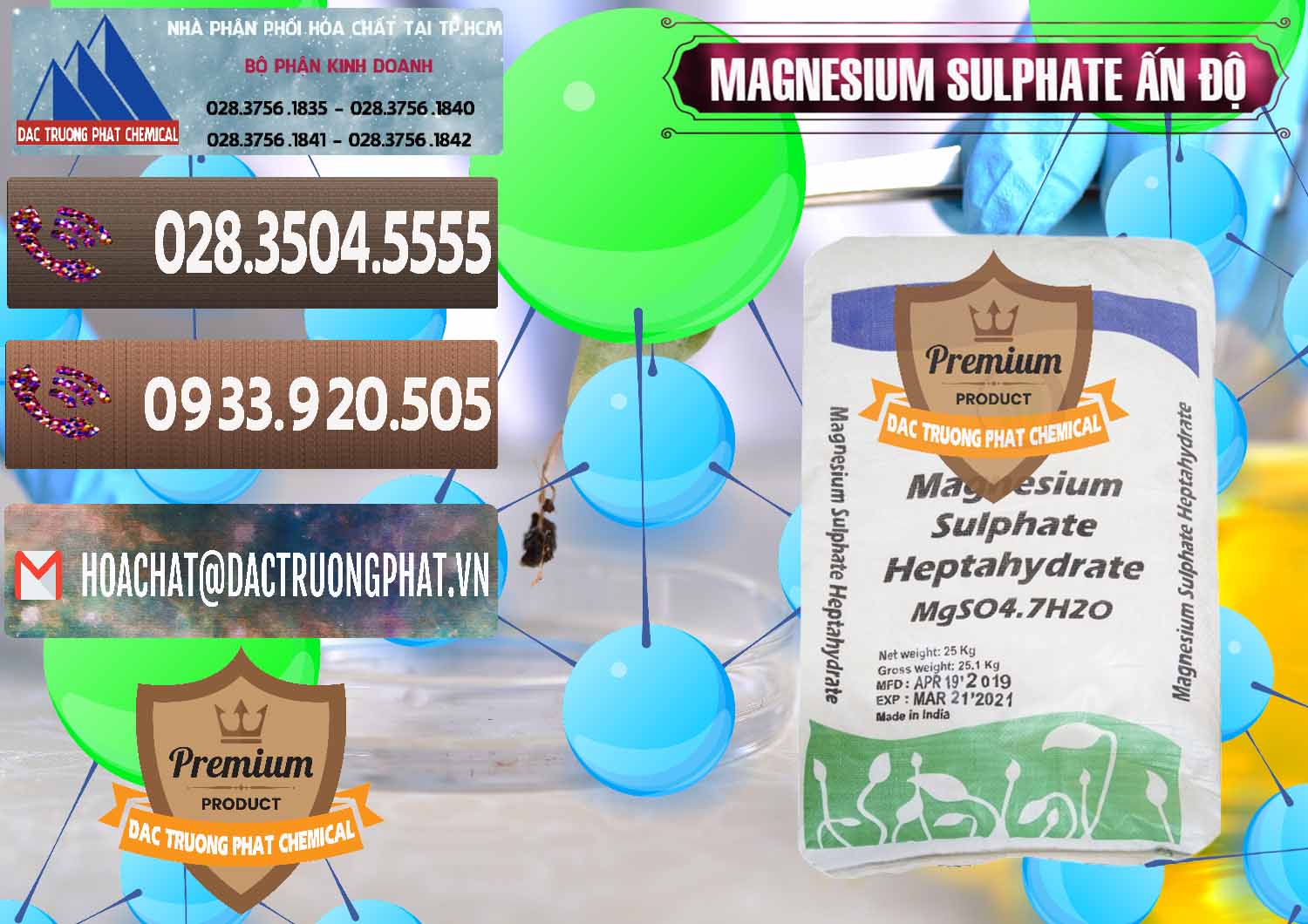 Công ty chuyên cung ứng - bán MGSO4.7H2O – Magnesium Sulphate Heptahydrate Ấn Độ India - 0362 - Nơi cung cấp và kinh doanh hóa chất tại TP.HCM - hoachatviet.net