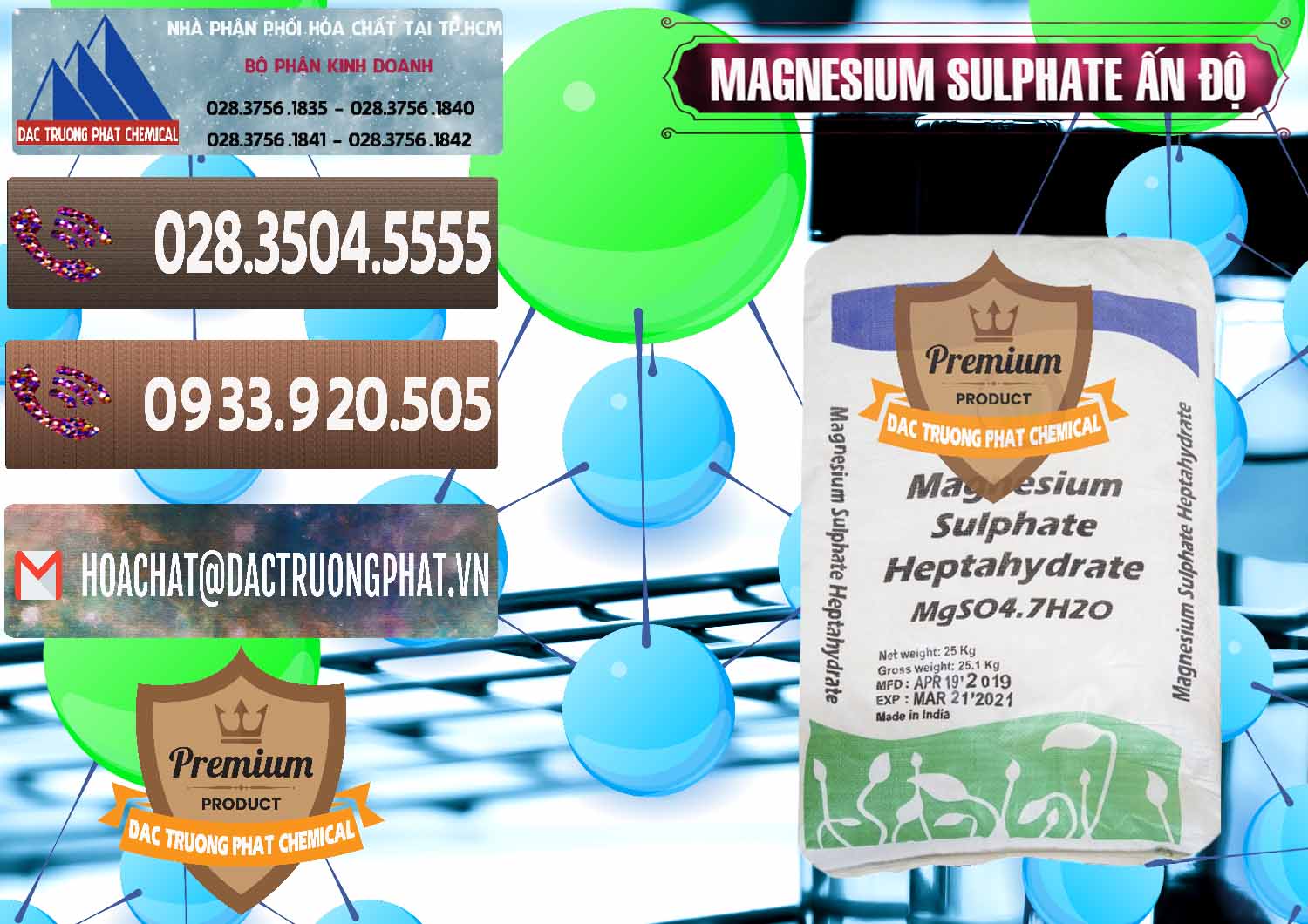 Cty bán - cung ứng MGSO4.7H2O – Magnesium Sulphate Heptahydrate Ấn Độ India - 0362 - Cty chuyên kinh doanh và phân phối hóa chất tại TP.HCM - hoachatviet.net