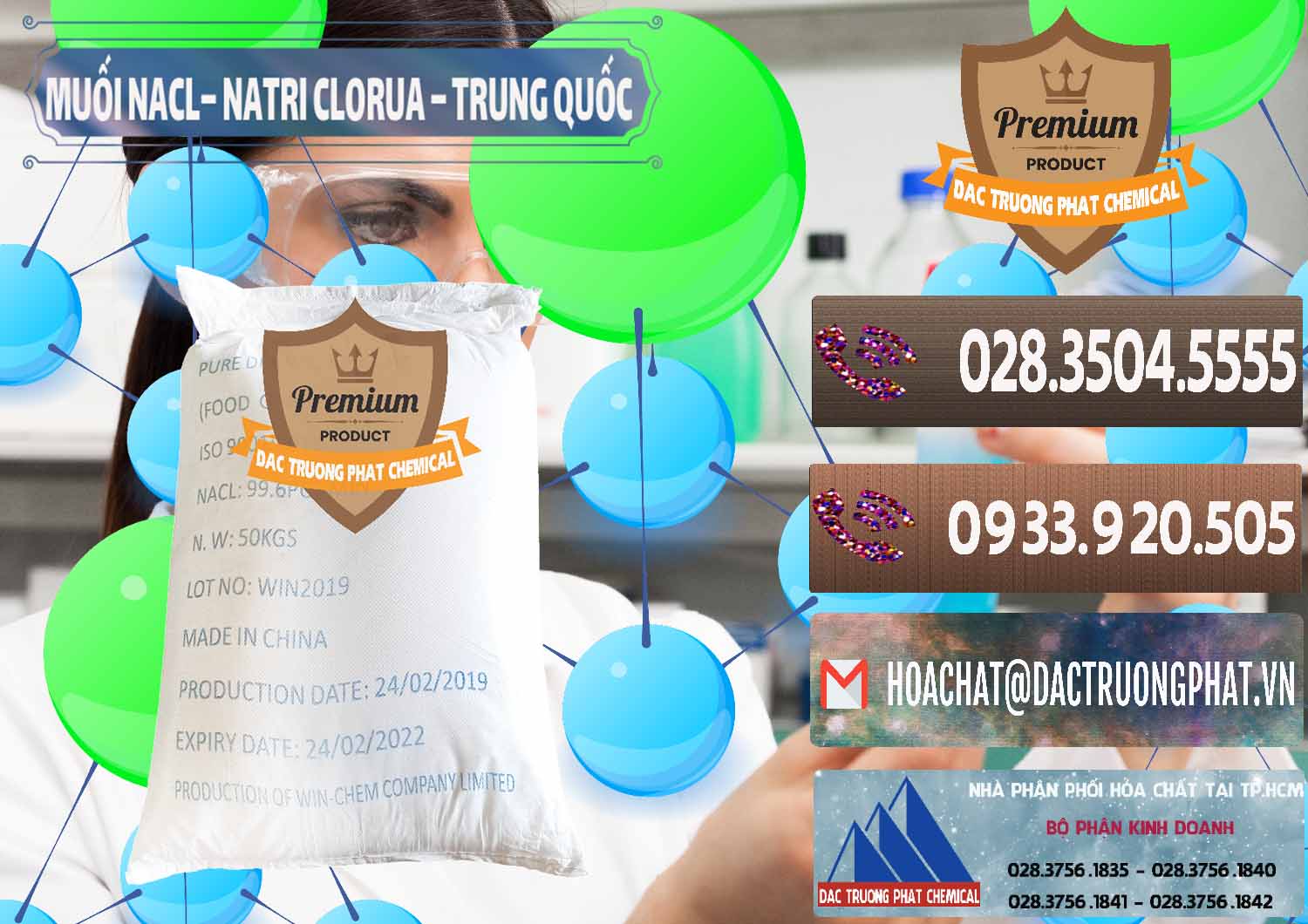 Đơn vị chuyên bán ( phân phối ) Muối NaCL – Sodium Chloride Trung Quốc China - 0097 - Cty cung cấp - bán hóa chất tại TP.HCM - hoachatviet.net