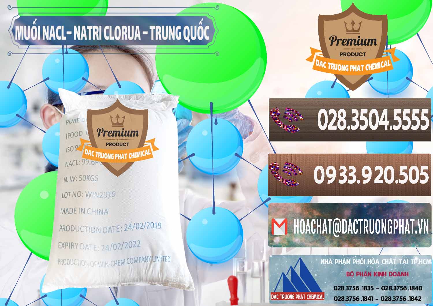 Công ty phân phối và bán Muối NaCL – Sodium Chloride Trung Quốc China - 0097 - Nơi cung ứng và phân phối hóa chất tại TP.HCM - hoachatviet.net