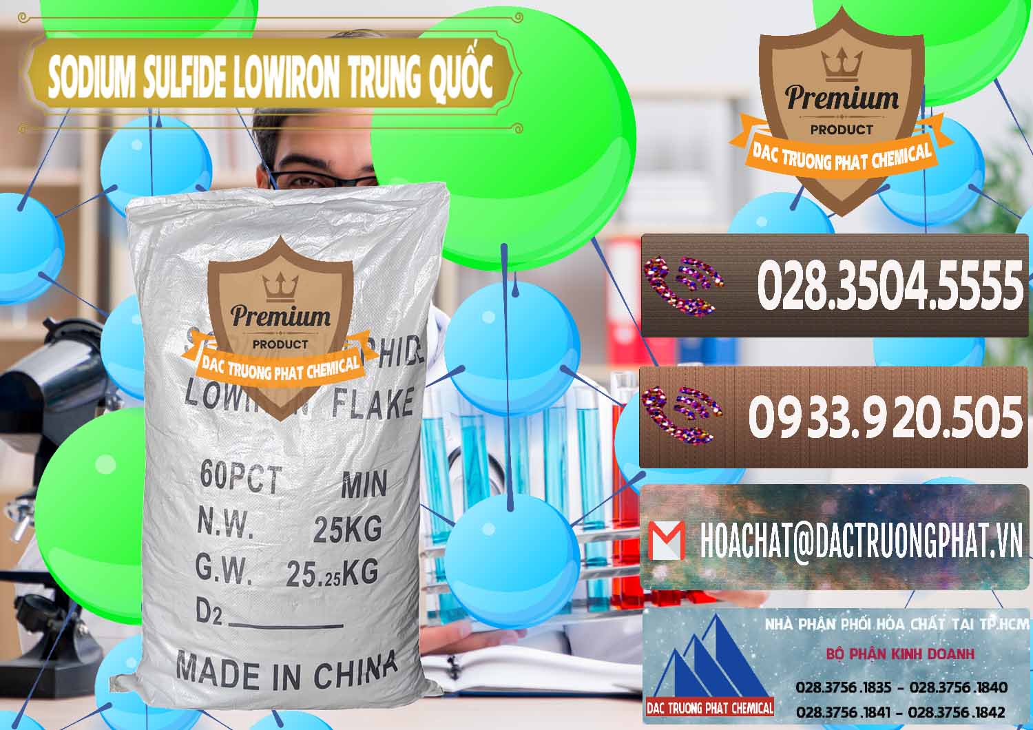 Bán _ cung cấp Sodium Sulfide NA2S – Đá Thối Lowiron Trung Quốc China - 0227 - Nơi bán ( cung cấp ) hóa chất tại TP.HCM - hoachatviet.net