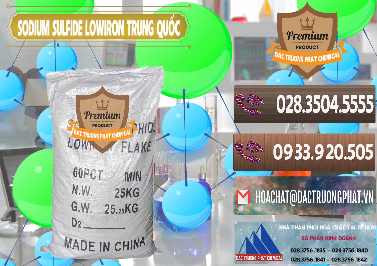 Công ty chuyên bán _ cung ứng Sodium Sulfide NA2S – Đá Thối Lowiron Trung Quốc China - 0227 - Nhà phân phối ( nhập khẩu ) hóa chất tại TP.HCM - hoachatviet.net
