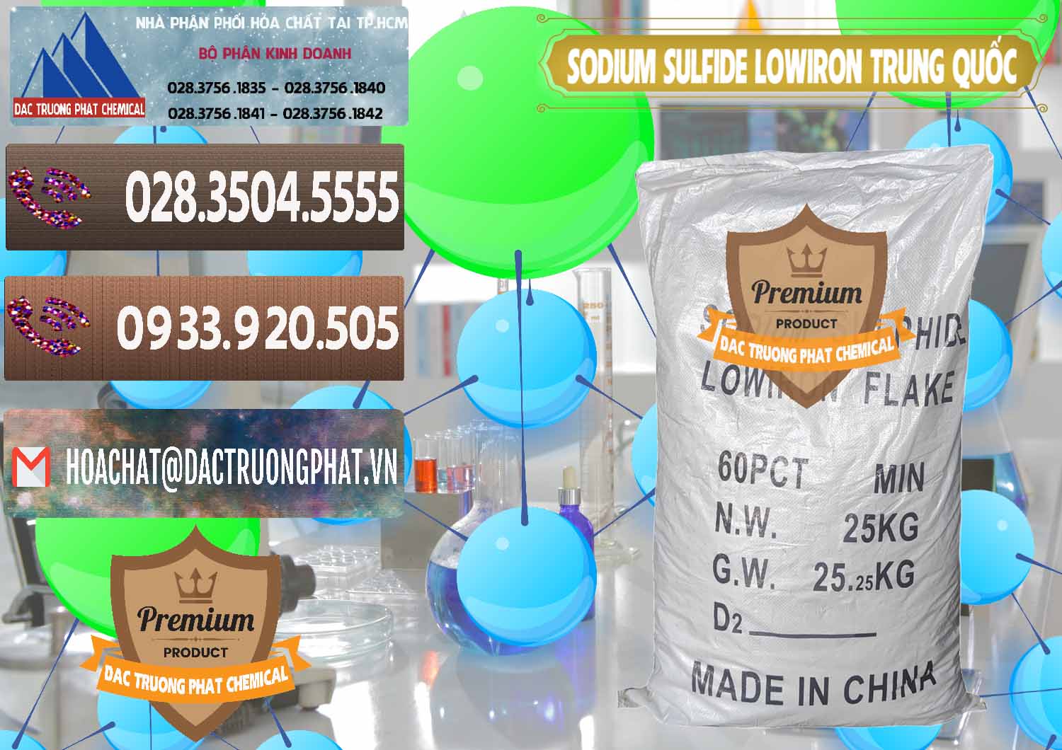 Nơi chuyên cung ứng - bán Sodium Sulfide NA2S – Đá Thối Lowiron Trung Quốc China - 0227 - Cty cung cấp & kinh doanh hóa chất tại TP.HCM - hoachatviet.net