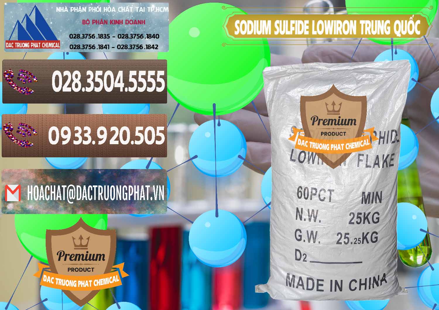Nơi phân phối _ bán Sodium Sulfide NA2S – Đá Thối Lowiron Trung Quốc China - 0227 - Cty bán và phân phối hóa chất tại TP.HCM - hoachatviet.net