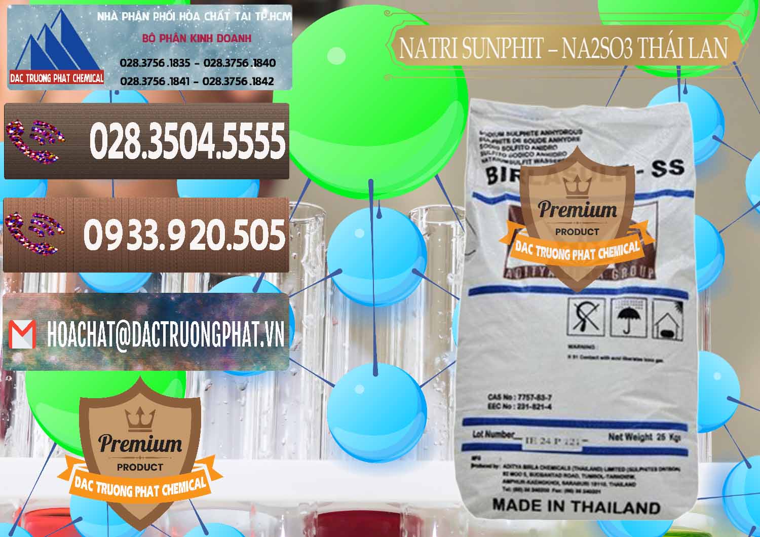 Đơn vị nhập khẩu ( bán ) Natri Sunphit - NA2SO3 Thái Lan - 0105 - Nơi chuyên bán ( cung cấp ) hóa chất tại TP.HCM - hoachatviet.net