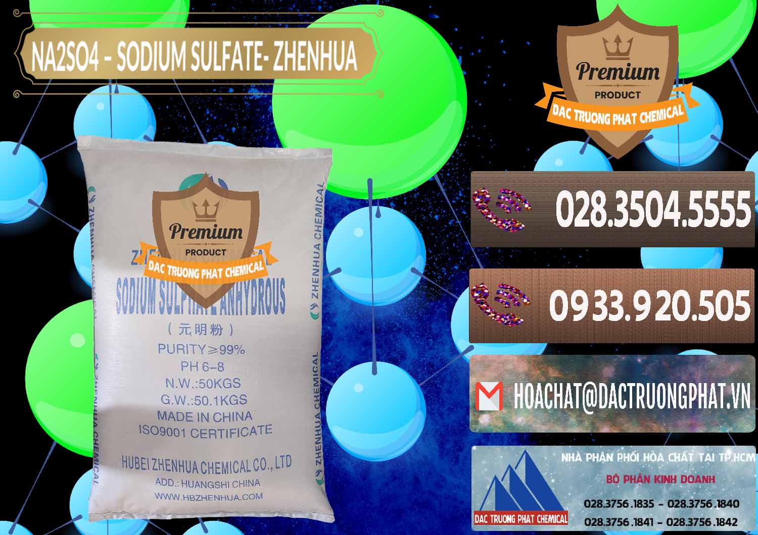 Nơi kinh doanh và bán Sodium Sulphate - Muối Sunfat Na2SO4 Zhenhua Trung Quốc China - 0101 - Cung ứng và phân phối hóa chất tại TP.HCM - hoachatviet.net