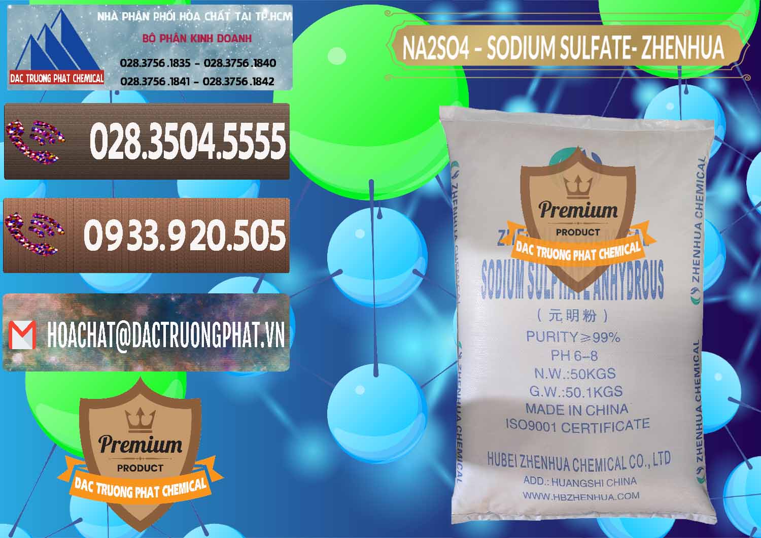 Nơi chuyên cung cấp và bán Sodium Sulphate - Muối Sunfat Na2SO4 Zhenhua Trung Quốc China - 0101 - Đơn vị chuyên kinh doanh ( cung cấp ) hóa chất tại TP.HCM - hoachatviet.net
