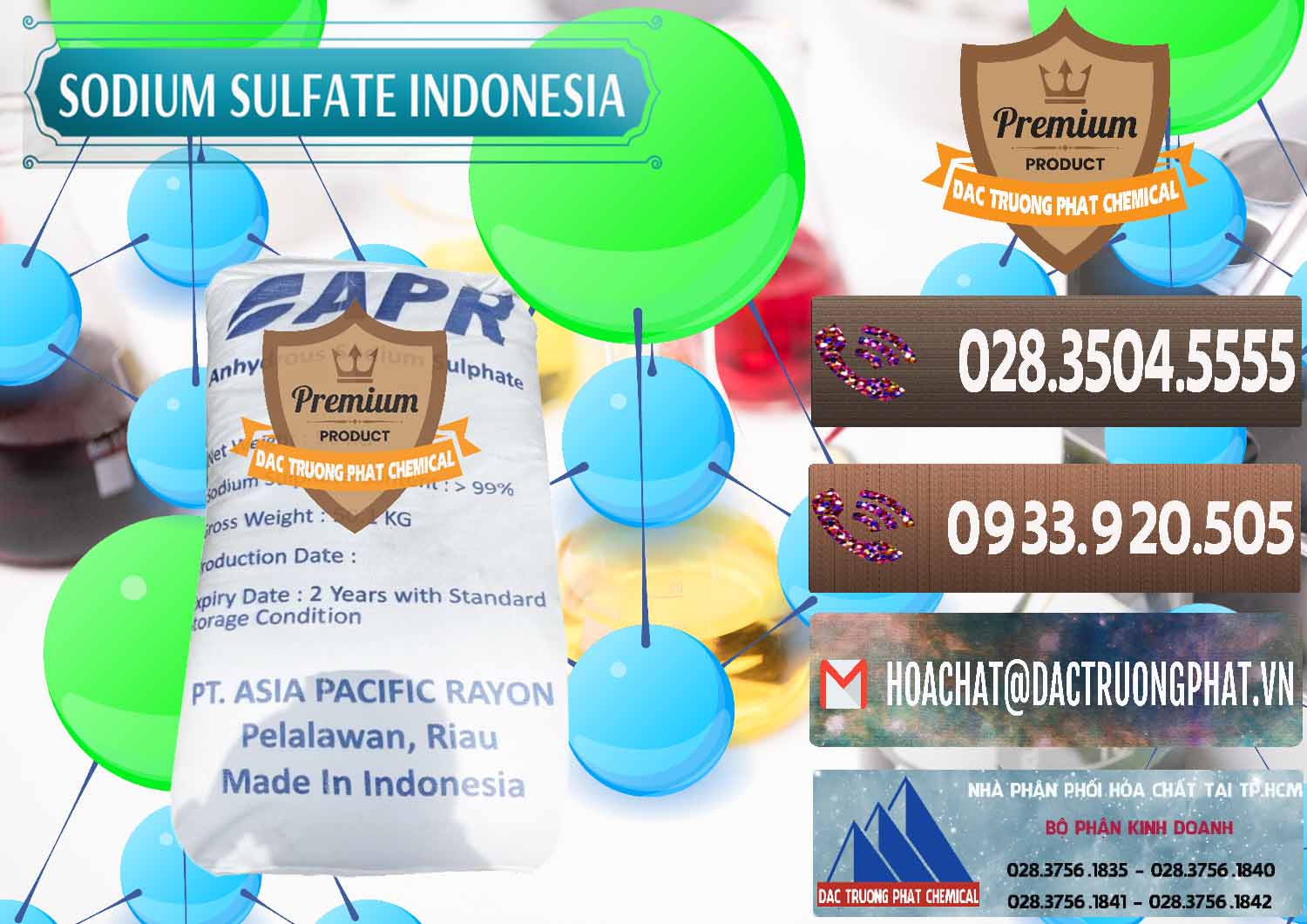 Công ty chuyên kinh doanh ( bán ) Sodium Sulphate - Muối Sunfat Na2SO4 APR Indonesia - 0460 - Chuyên phân phối & cung ứng hóa chất tại TP.HCM - hoachatviet.net