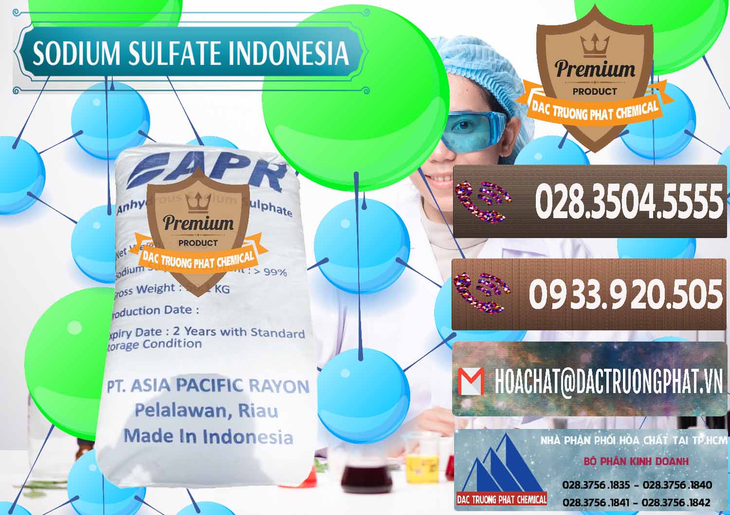Công ty cung ứng & bán Sodium Sulphate - Muối Sunfat Na2SO4 APR Indonesia - 0460 - Cty chuyên cung cấp ( kinh doanh ) hóa chất tại TP.HCM - hoachatviet.net