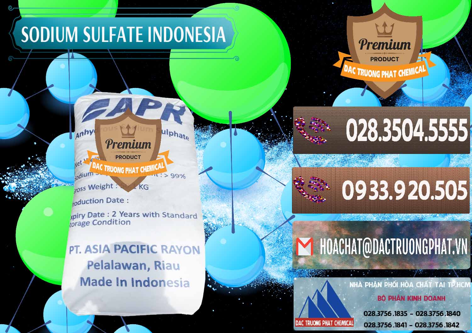 Cty bán _ phân phối Sodium Sulphate - Muối Sunfat Na2SO4 APR Indonesia - 0460 - Đơn vị kinh doanh và cung cấp hóa chất tại TP.HCM - hoachatviet.net