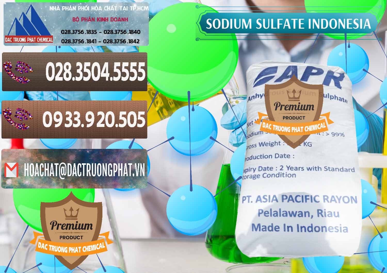Chuyên bán - cung cấp Sodium Sulphate - Muối Sunfat Na2SO4 APR Indonesia - 0460 - Công ty phân phối - nhập khẩu hóa chất tại TP.HCM - hoachatviet.net