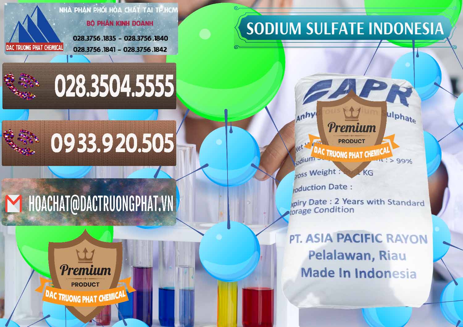 Nơi bán & cung ứng Sodium Sulphate - Muối Sunfat Na2SO4 APR Indonesia - 0460 - Cty cung cấp và nhập khẩu hóa chất tại TP.HCM - hoachatviet.net