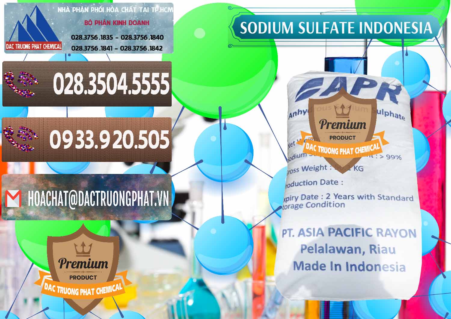 Nơi cung cấp ( bán ) Sodium Sulphate - Muối Sunfat Na2SO4 APR Indonesia - 0460 - Chuyên phân phối _ cung cấp hóa chất tại TP.HCM - hoachatviet.net