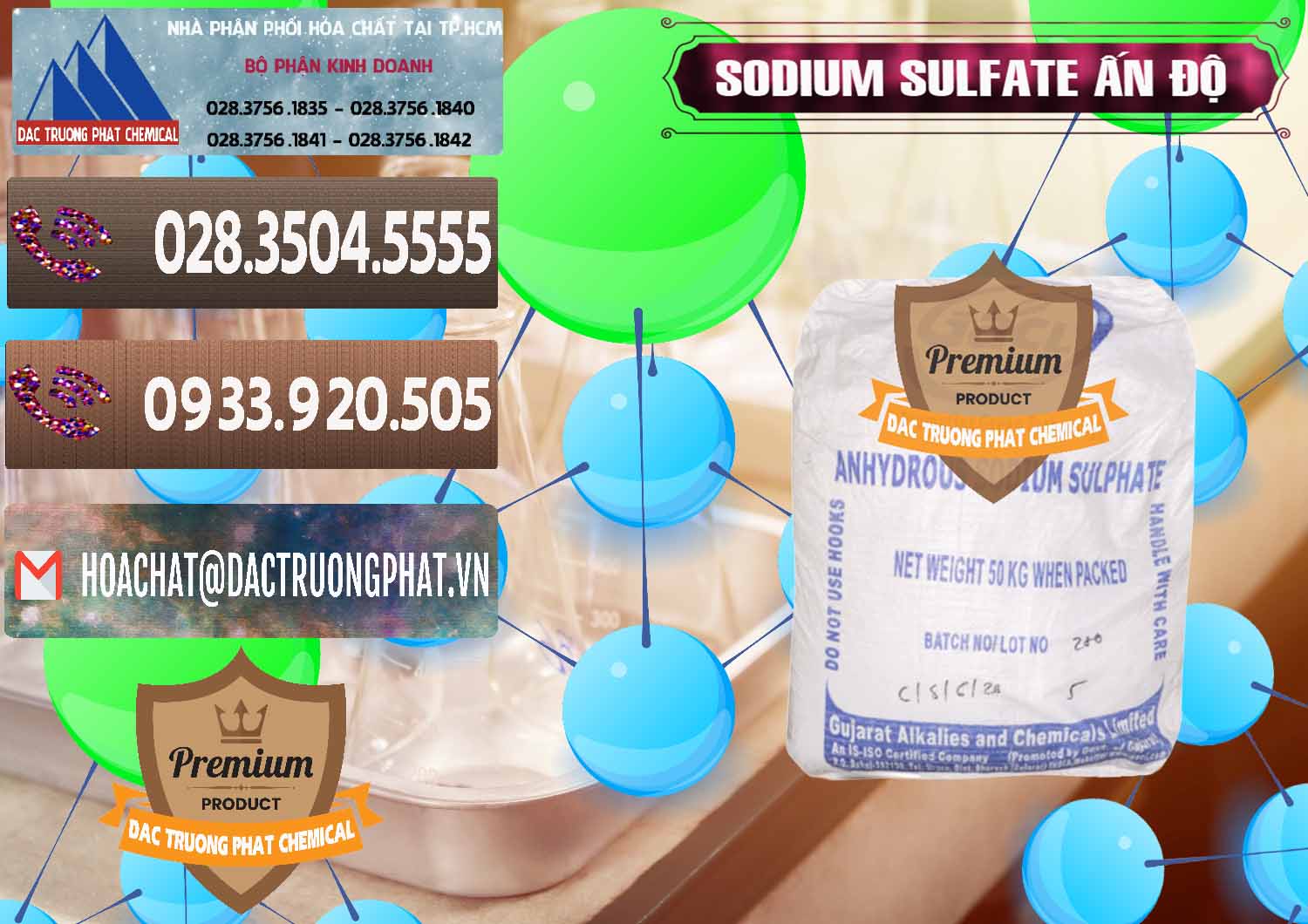 Phân phối và bán Sodium Sulphate - Muối Sunfat Na2SO4 GACL Ấn Độ India - 0461 - Đơn vị phân phối và bán hóa chất tại TP.HCM - hoachatviet.net