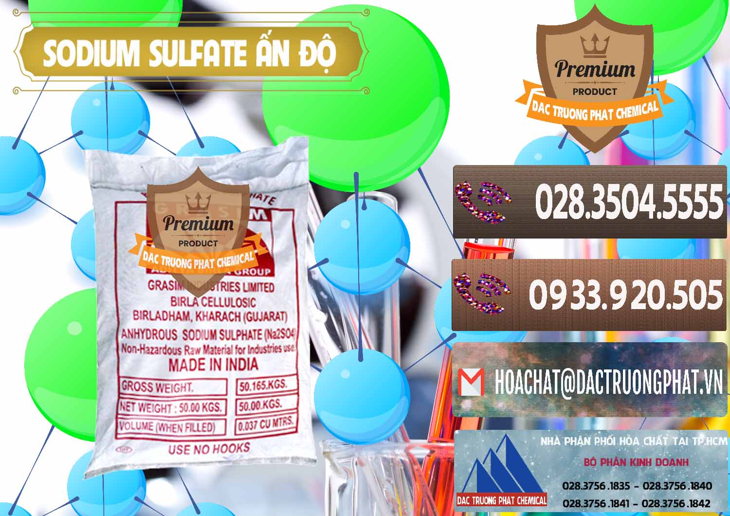 Đơn vị chuyên kinh doanh ( bán ) Sodium Sulphate - Muối Sunfat Na2SO4 Aditya Birla Grasim Ấn Độ India - 0462 - Đơn vị cung cấp - nhập khẩu hóa chất tại TP.HCM - hoachatviet.net