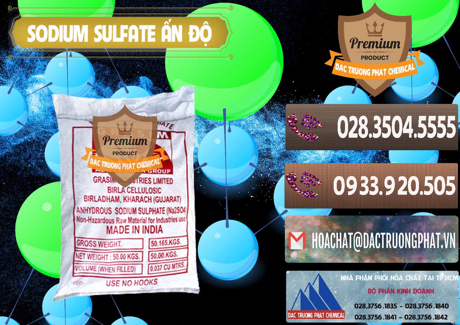 Cty chuyên cung cấp _ bán Sodium Sulphate - Muối Sunfat Na2SO4 Aditya Birla Grasim Ấn Độ India - 0462 - Nhà phân phối và bán hóa chất tại TP.HCM - hoachatviet.net