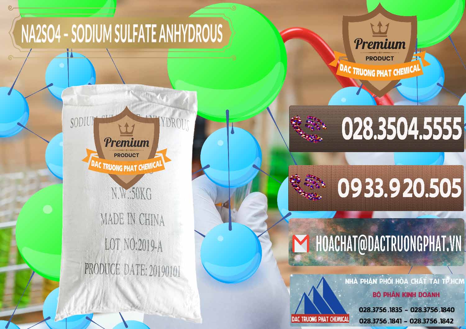 Nơi kinh doanh ( bán ) Sodium Sulphate - Muối Sunfat Na2SO4 PH 6-8 Trung Quốc China - 0099 - Đơn vị phân phối và bán hóa chất tại TP.HCM - hoachatviet.net