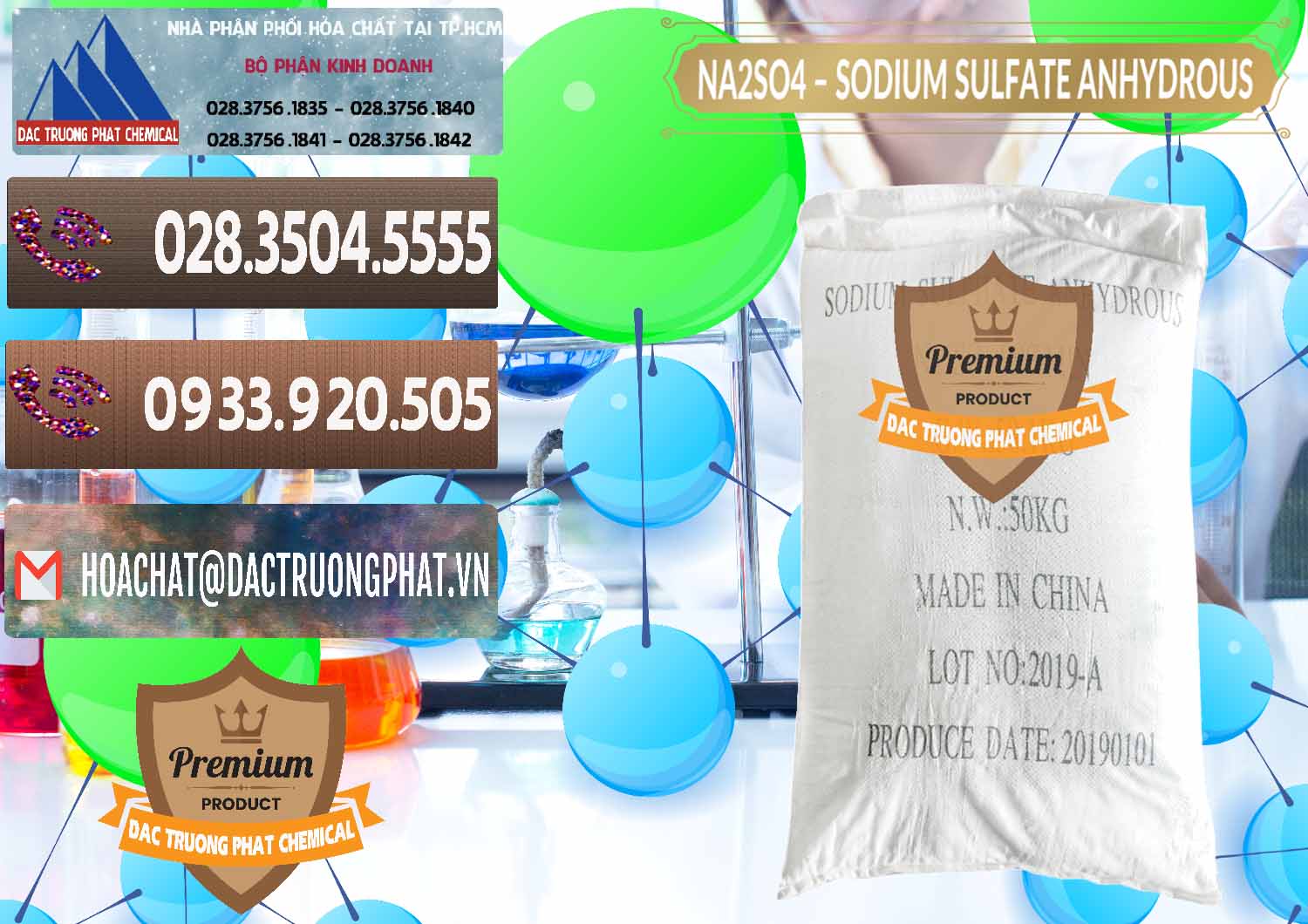 Đơn vị kinh doanh ( bán ) Sodium Sulphate - Muối Sunfat Na2SO4 PH 6-8 Trung Quốc China - 0099 - Đơn vị chuyên cung cấp _ nhập khẩu hóa chất tại TP.HCM - hoachatviet.net
