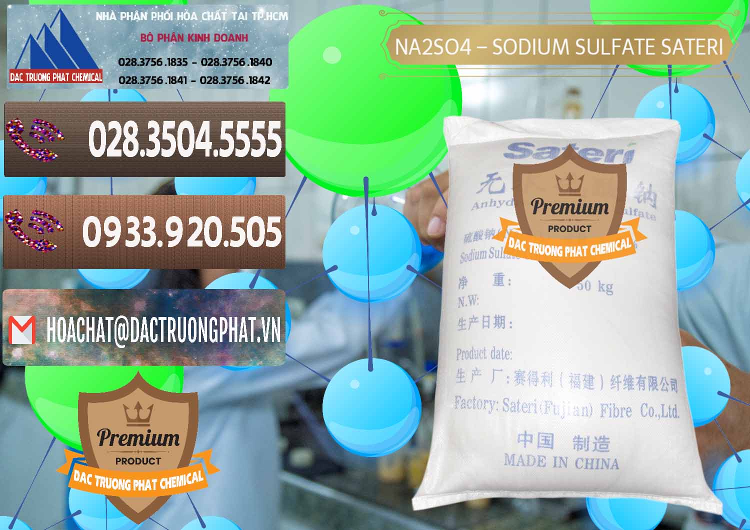 Cty chuyên bán - cung ứng Sodium Sulphate - Muối Sunfat Na2SO4 Sateri Trung Quốc China - 0100 - Công ty nhập khẩu - phân phối hóa chất tại TP.HCM - hoachatviet.net