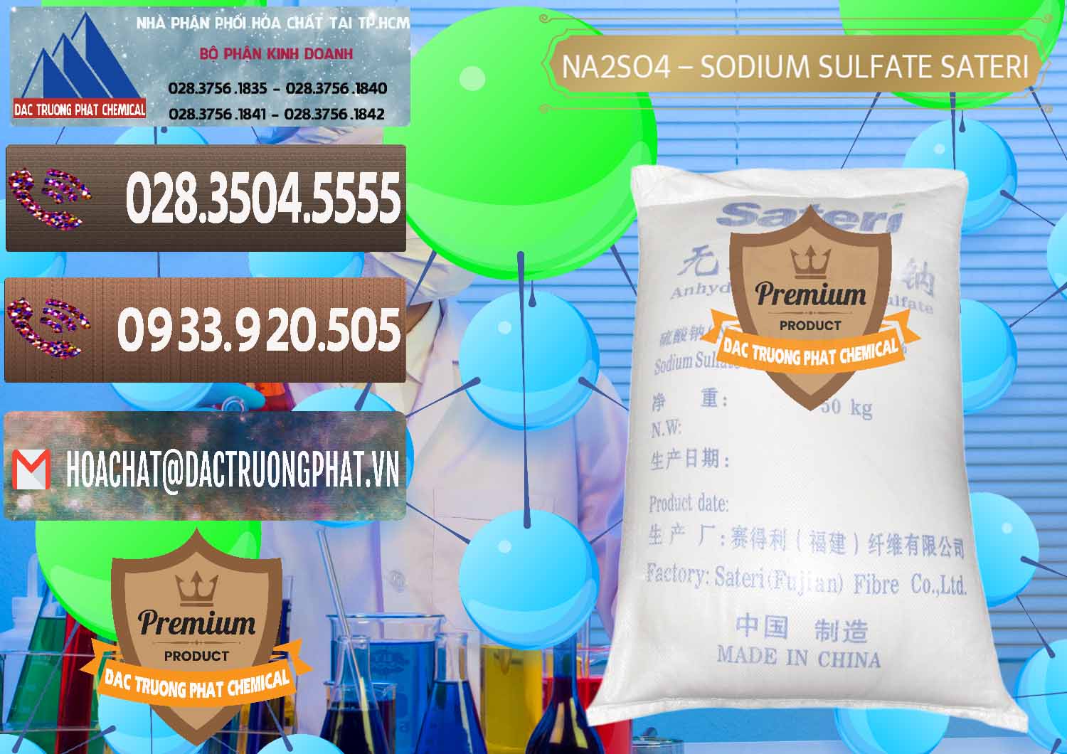 Đơn vị kinh doanh & bán Sodium Sulphate - Muối Sunfat Na2SO4 Sateri Trung Quốc China - 0100 - Phân phối và cung cấp hóa chất tại TP.HCM - hoachatviet.net