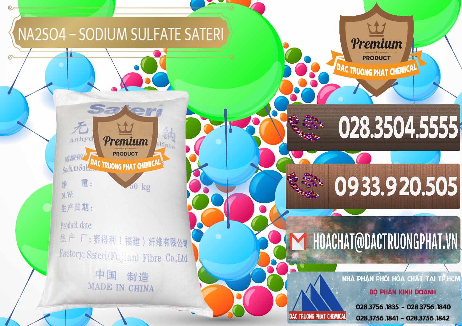 Địa chỉ bán œ phân phối hóa chất Muối Sulfate © Muối Sulfat Sodium Dạng Bột Sateri Trung Quốc China Cty bán & cung ứng Sodium Sulphate - Muối Sunfat Na2SO4 Sateri Trung Quốc China - 0100 - Cty chuyên cung ứng và phân phối hóa chất tại TP.HCM - hoachatviet.net