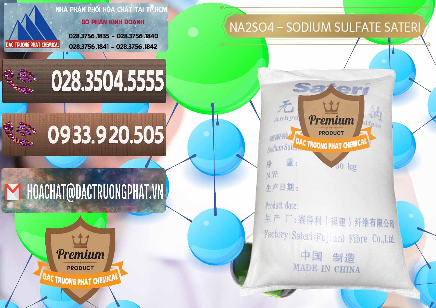 Công ty chuyên phân phối \ bán hóa chất Na2SO4 / Muối Na2SO4 Powder Sateri Trung Quốc China Cty cung ứng - bán Sodium Sulphate - Muối Sunfat Na2SO4 Sateri Trung Quốc China - 0100 - Công ty chuyên cung ứng và phân phối hóa chất tại TP.HCM - hoachatviet.net