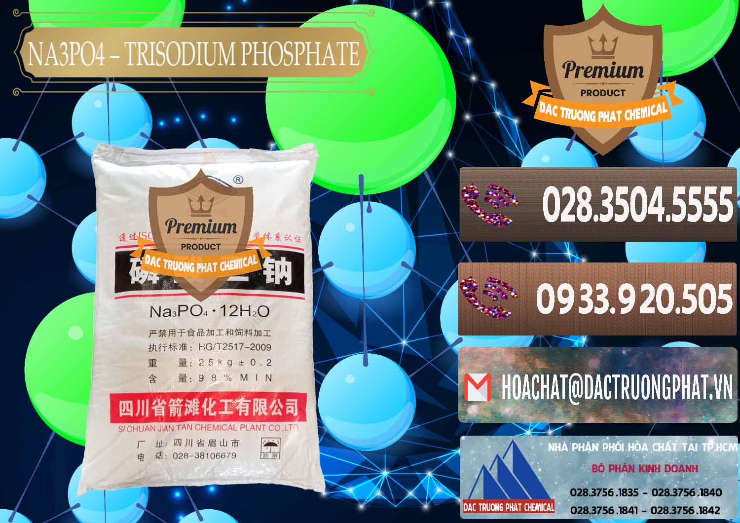 Chuyên cung ứng và bán Na3PO4 – Trisodium Phosphate Trung Quốc China JT - 0102 - Cty cung cấp & kinh doanh hóa chất tại TP.HCM - hoachatviet.net