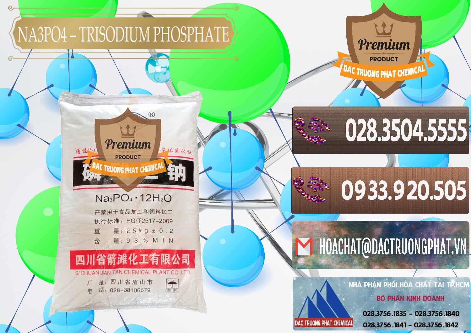 Bán & cung ứng Na3PO4 – Trisodium Phosphate Trung Quốc China JT - 0102 - Chuyên cung cấp - nhập khẩu hóa chất tại TP.HCM - hoachatviet.net