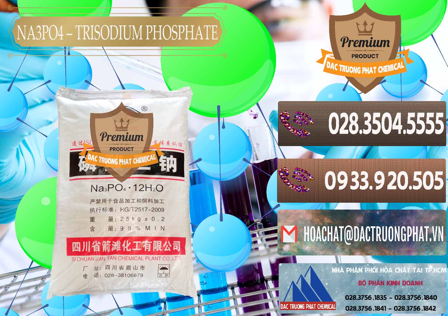 Công ty chuyên nhập khẩu - bán Na3PO4 – Trisodium Phosphate Trung Quốc China JT - 0102 - Nơi chuyên kinh doanh ( cung cấp ) hóa chất tại TP.HCM - hoachatviet.net