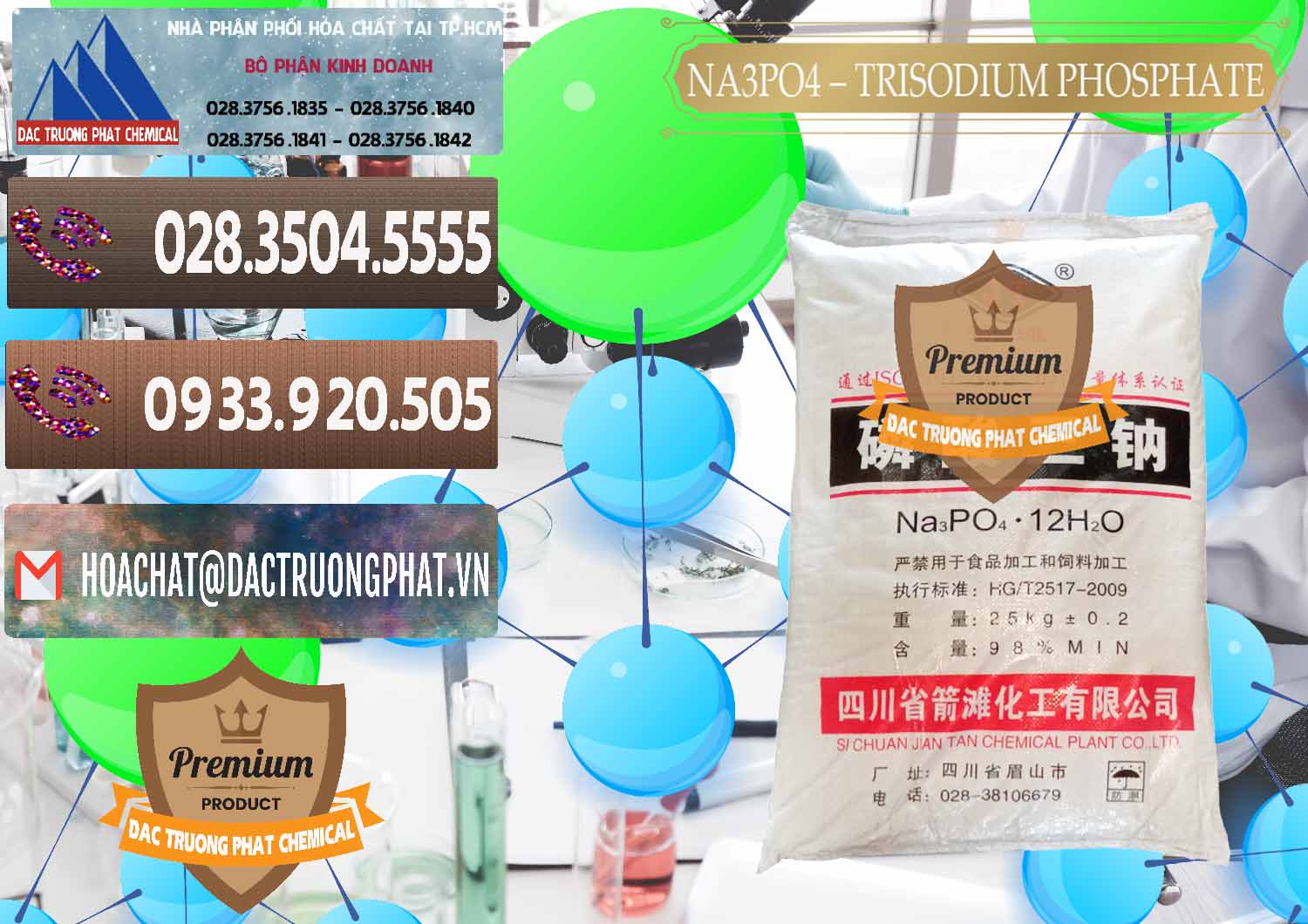 Công ty bán và cung ứng Na3PO4 – Trisodium Phosphate Trung Quốc China JT - 0102 - Cty chuyên cung cấp - nhập khẩu hóa chất tại TP.HCM - hoachatviet.net