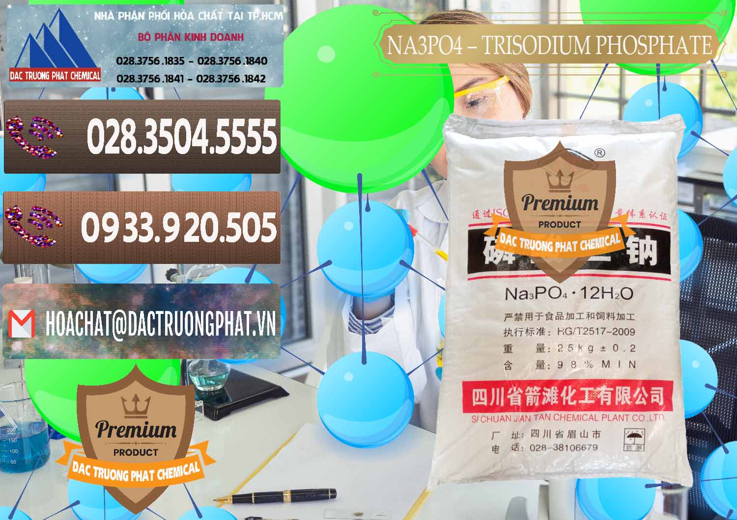 Đơn vị chuyên bán - cung ứng Na3PO4 – Trisodium Phosphate Trung Quốc China JT - 0102 - Đơn vị chuyên cung ứng - phân phối hóa chất tại TP.HCM - hoachatviet.net